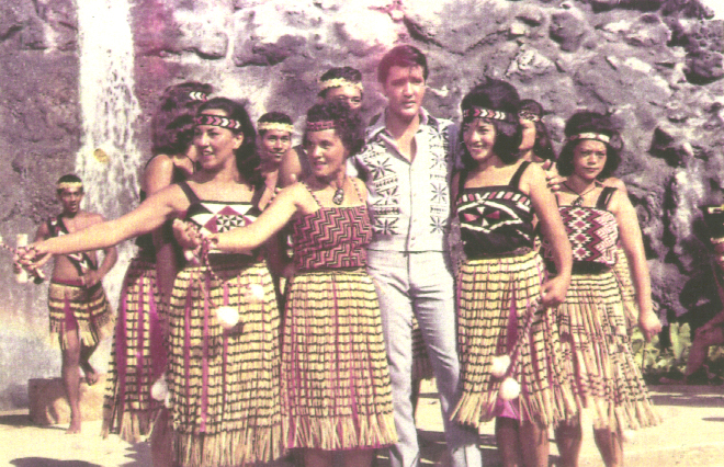 ELVIS PRESLEG MAORI PERFORMERS