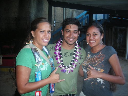 Fez and the girls