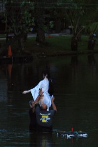 The Lady at the Haunted Lagoon