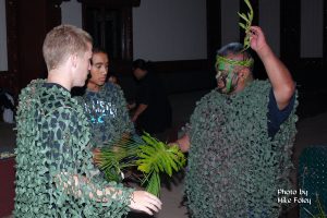 Haunted Lagoon workers preparing