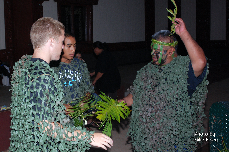 Haunted Lagoon workers preparing