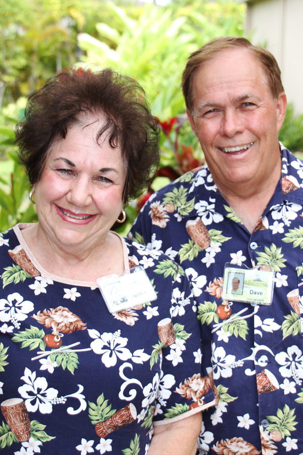 PCC senior missionaries Elder Dave and Sister Jackie Allen, August 2011