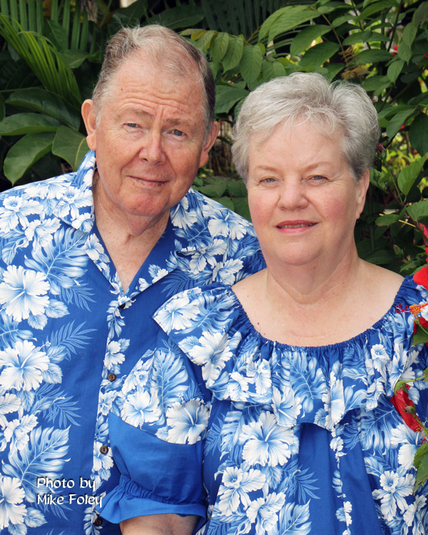 PCC senior missionaries Elder Gale and Sister Bonnie Bryce