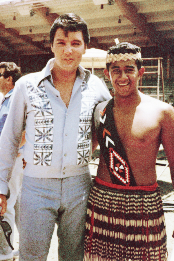 Elvis Presley and the late Pita Vamanrav; submitted by Stan Natividad