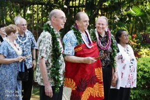 First Presidency visits the center
